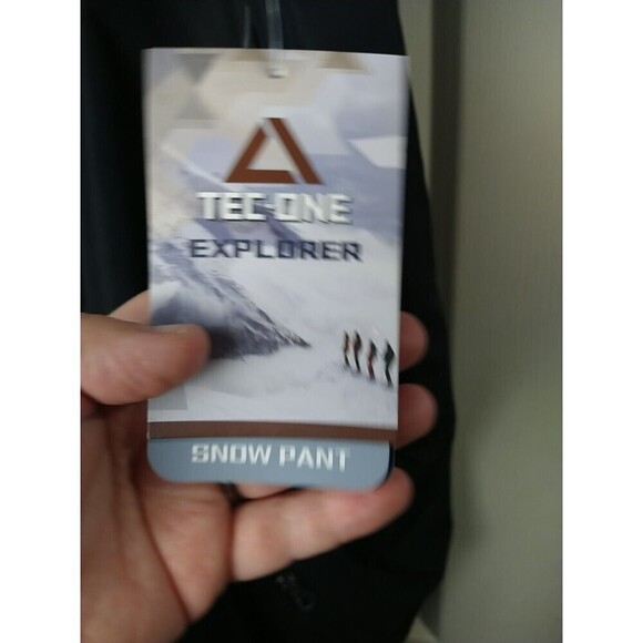 Tec One Explorer Black Core Snow Ski Snow Board Pants. Size 4XL - Picture 7 of 15